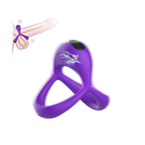 Anello Intimo a Vibrazione Classico - Potenziatore Mirato di Resistenza e Intimità