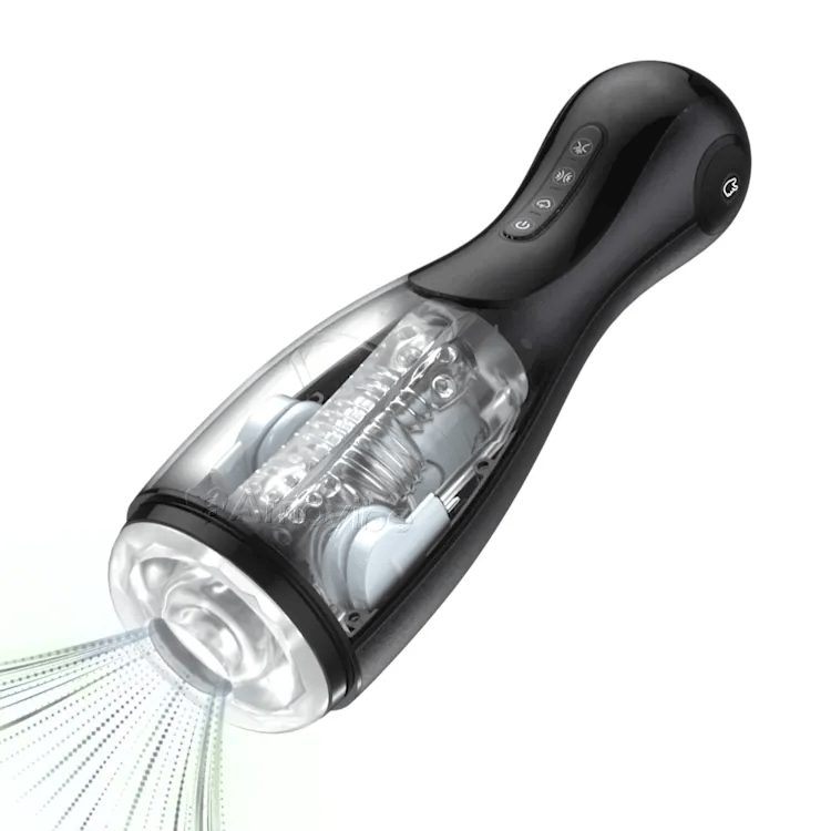 Advanced Air-Suction Men’s Massager - Integrated Vibration Tech