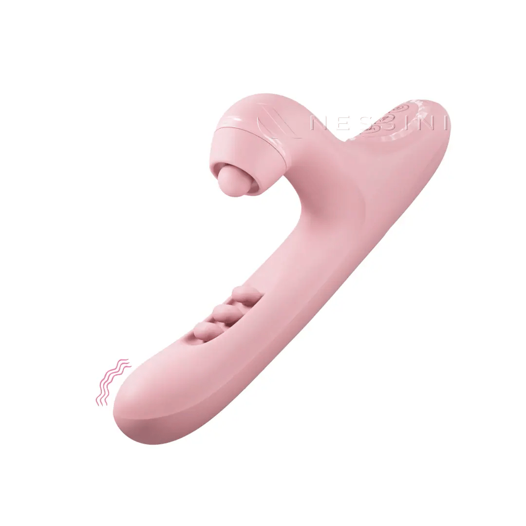 Multi-Mode Intimate Massager with 4 Interchangeable Tips