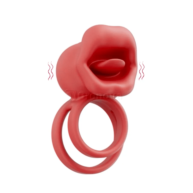 Elegant Mouth-Style Intimate Ring - Targeted Vibration Sensation