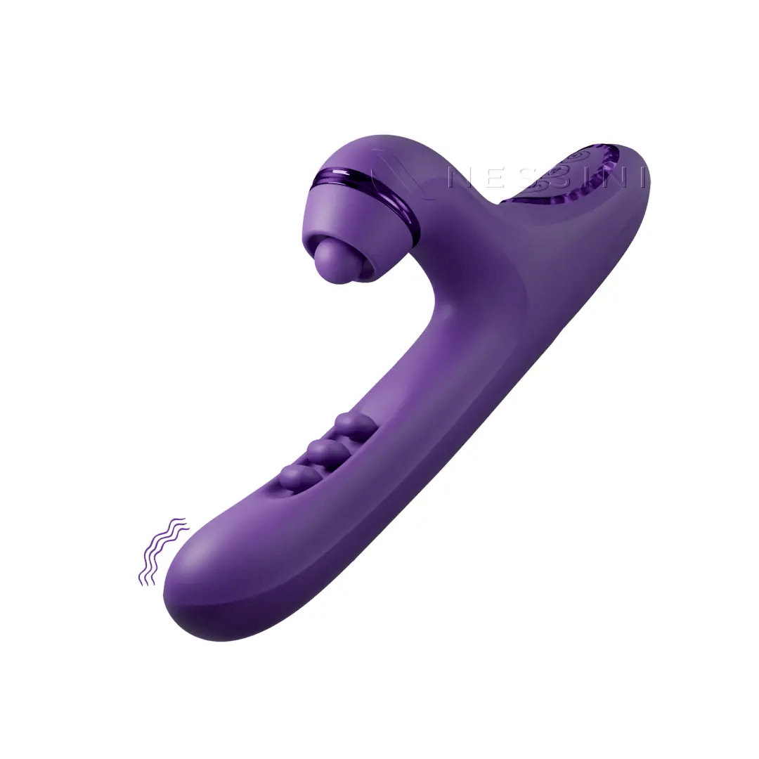 Multi-Mode Intimate Massager with 4 Interchangeable Tips