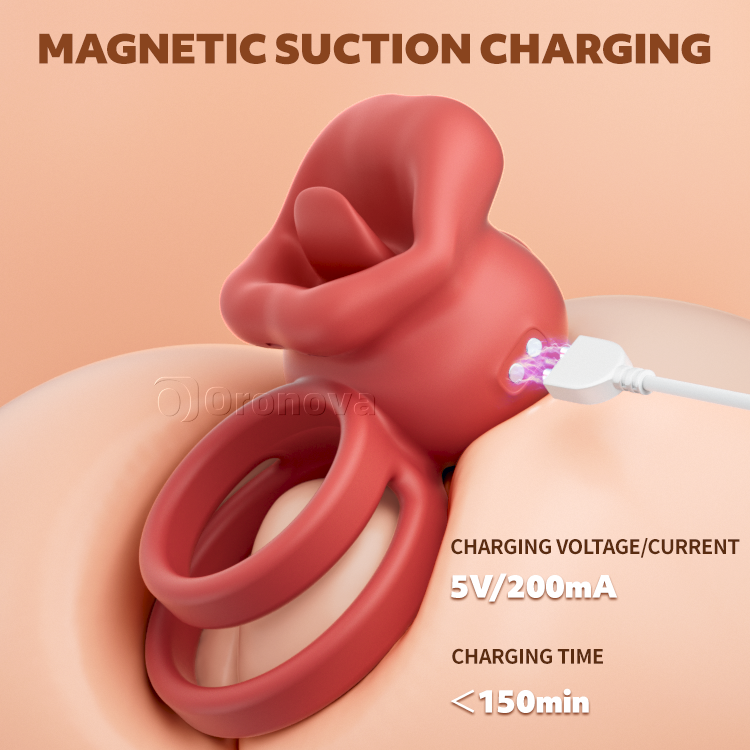 Elegant Mouth-Style Intimate Ring - Targeted Vibration Sensation
