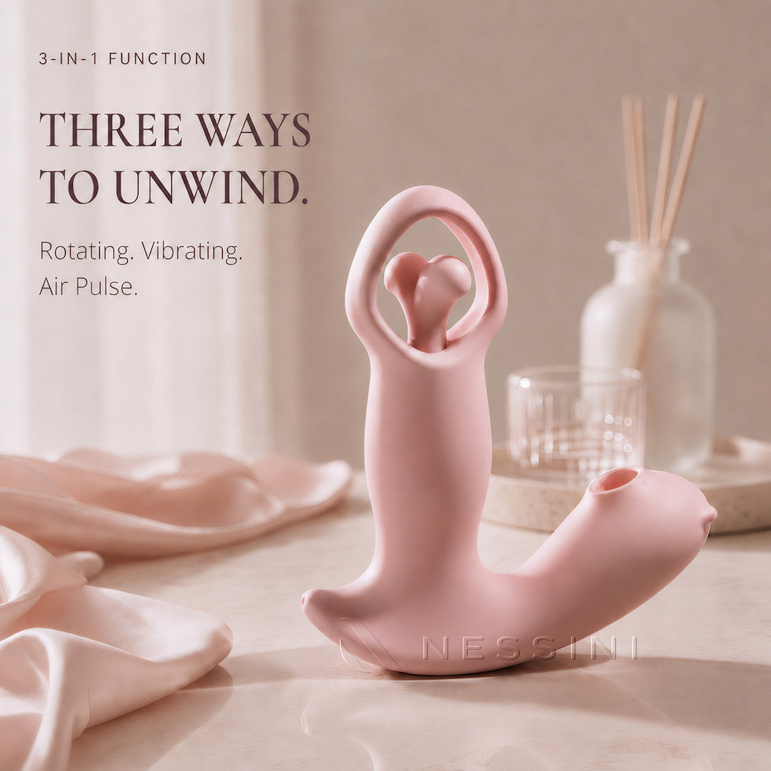 3-in-1 App-Controlled Wearable Intimate Massager