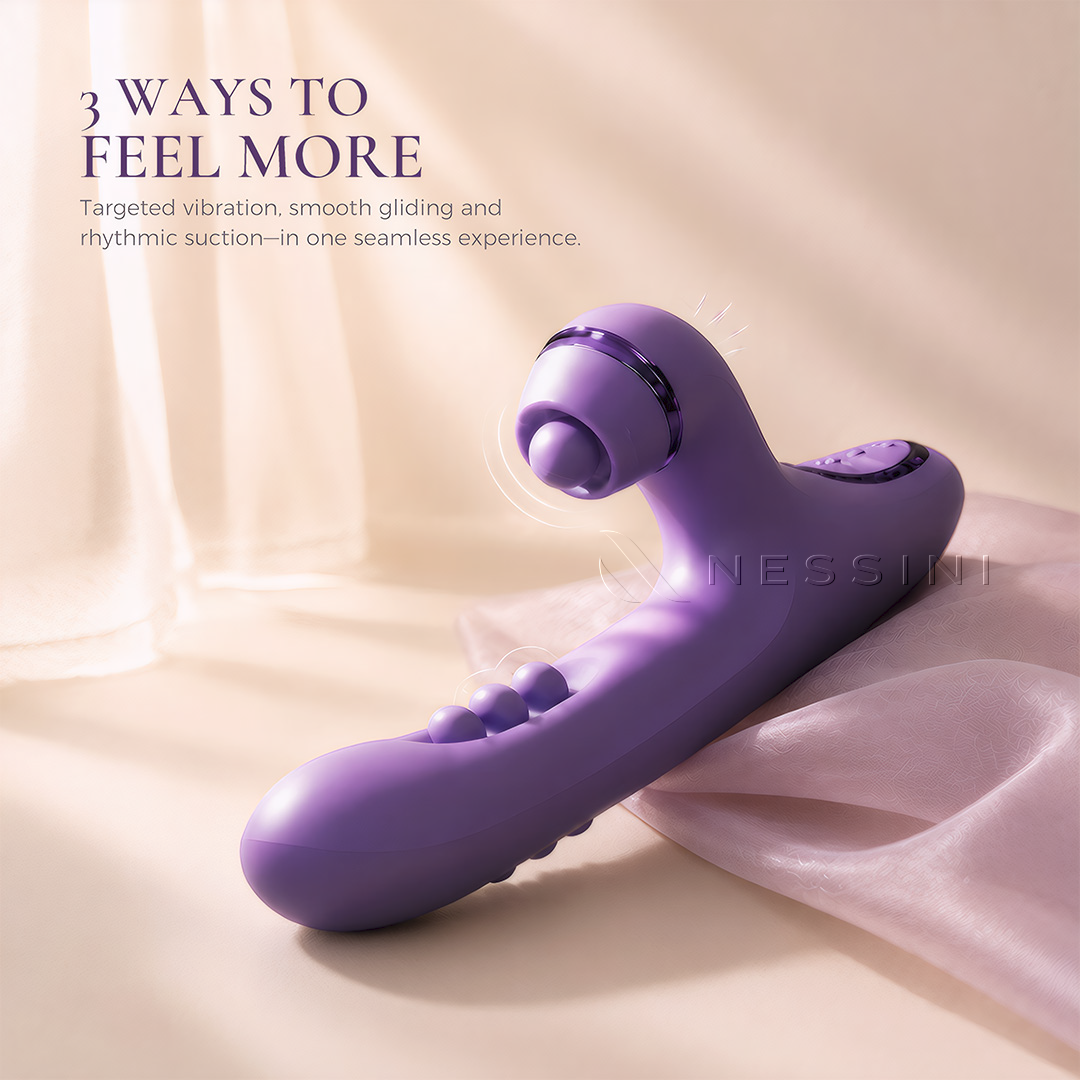 Multi-Mode Intimate Massager with 4 Interchangeable Tips