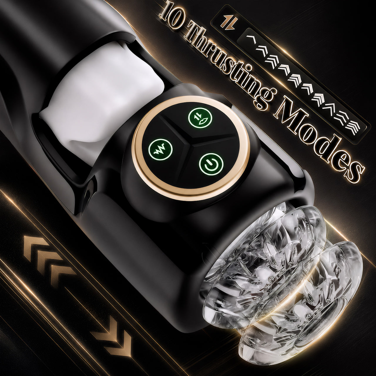 3-in-1 Automatic Male Stroker with Thrusting, Vibration & Grip Modes