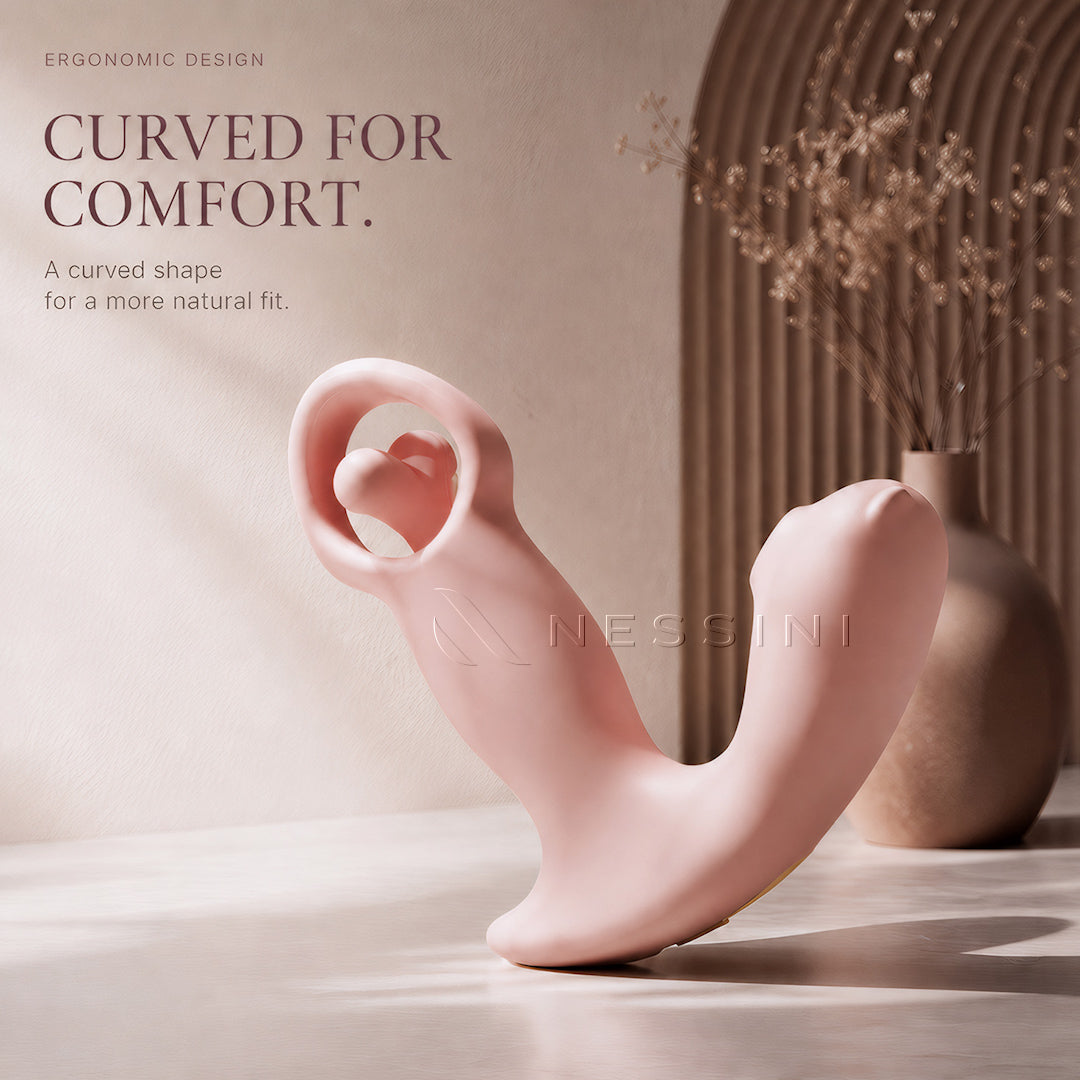3-in-1 App-Controlled Wearable Intimate Massager