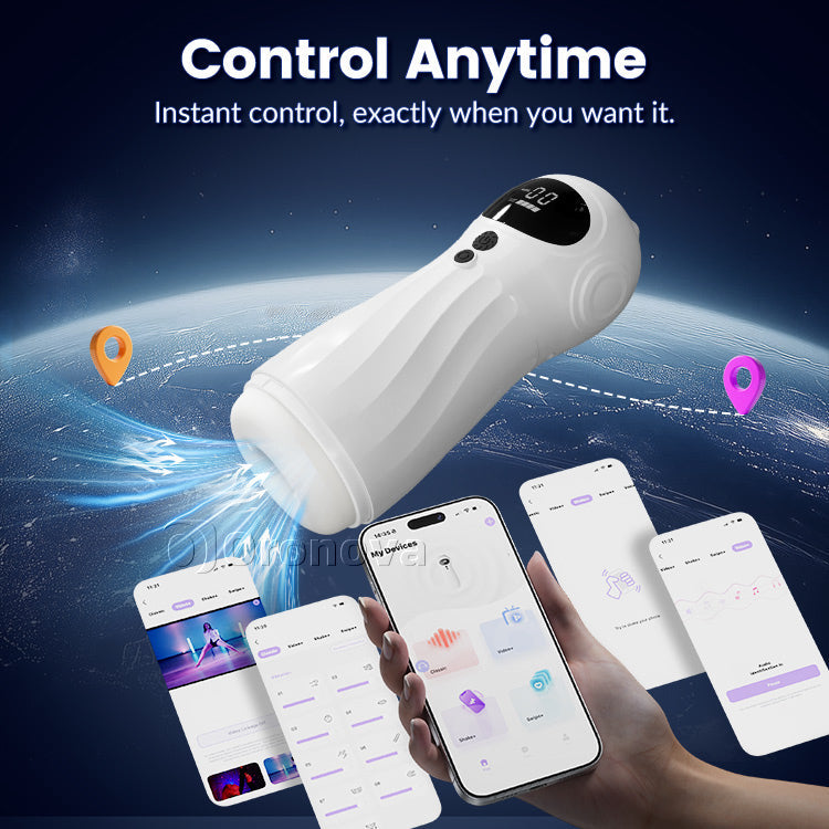 Smart App-Controlled Male Stroker - Advanced Remote Performance