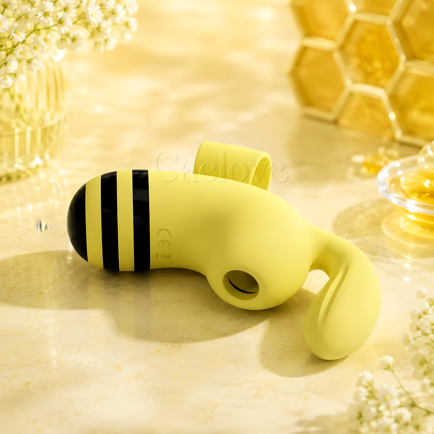 BeeGlow™ Genopladelig Ekstern Sug Massager med 10 Hastigheder & 5 Sug Mode