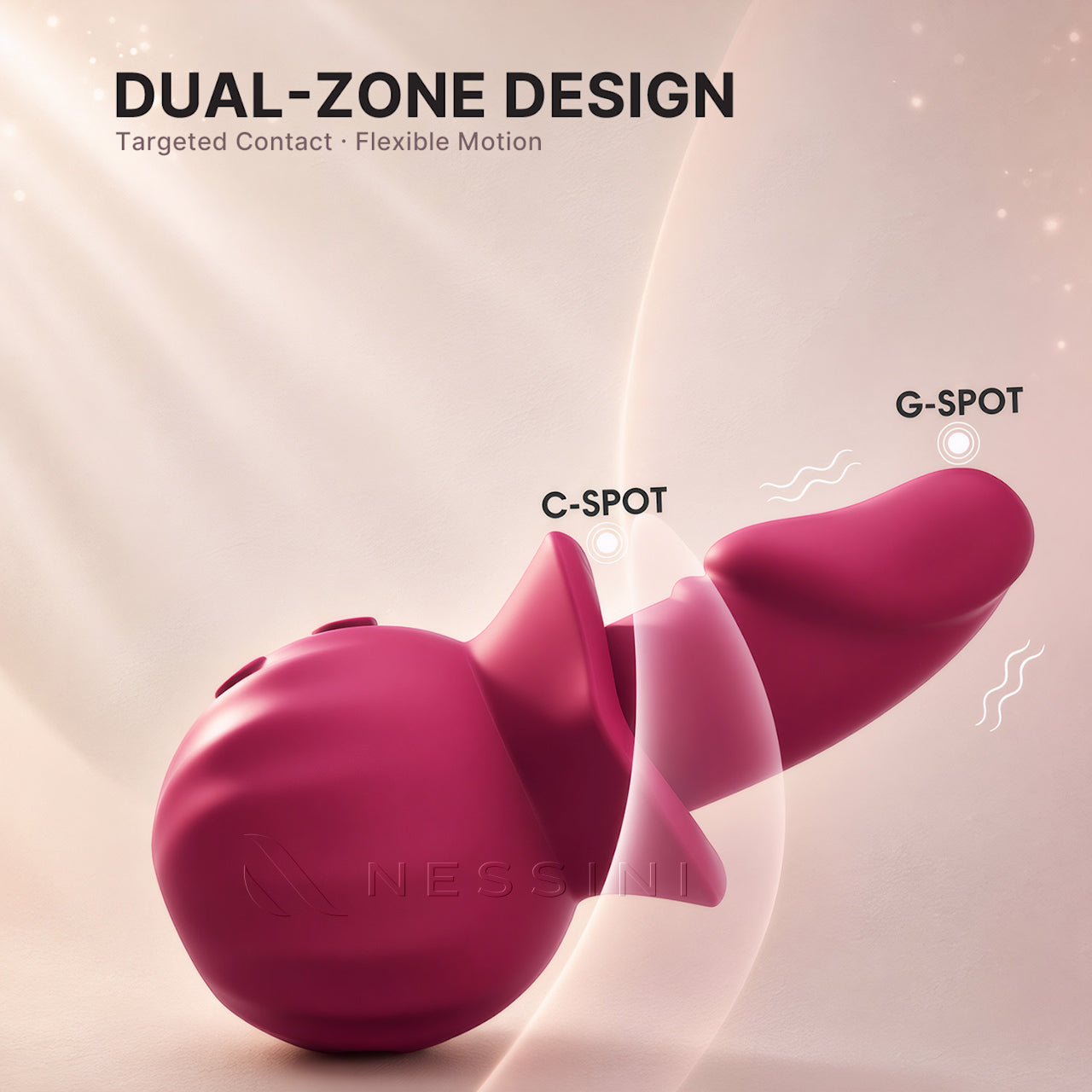 VelvetPulse Dual-Action Suction & Vibration Personal Massager