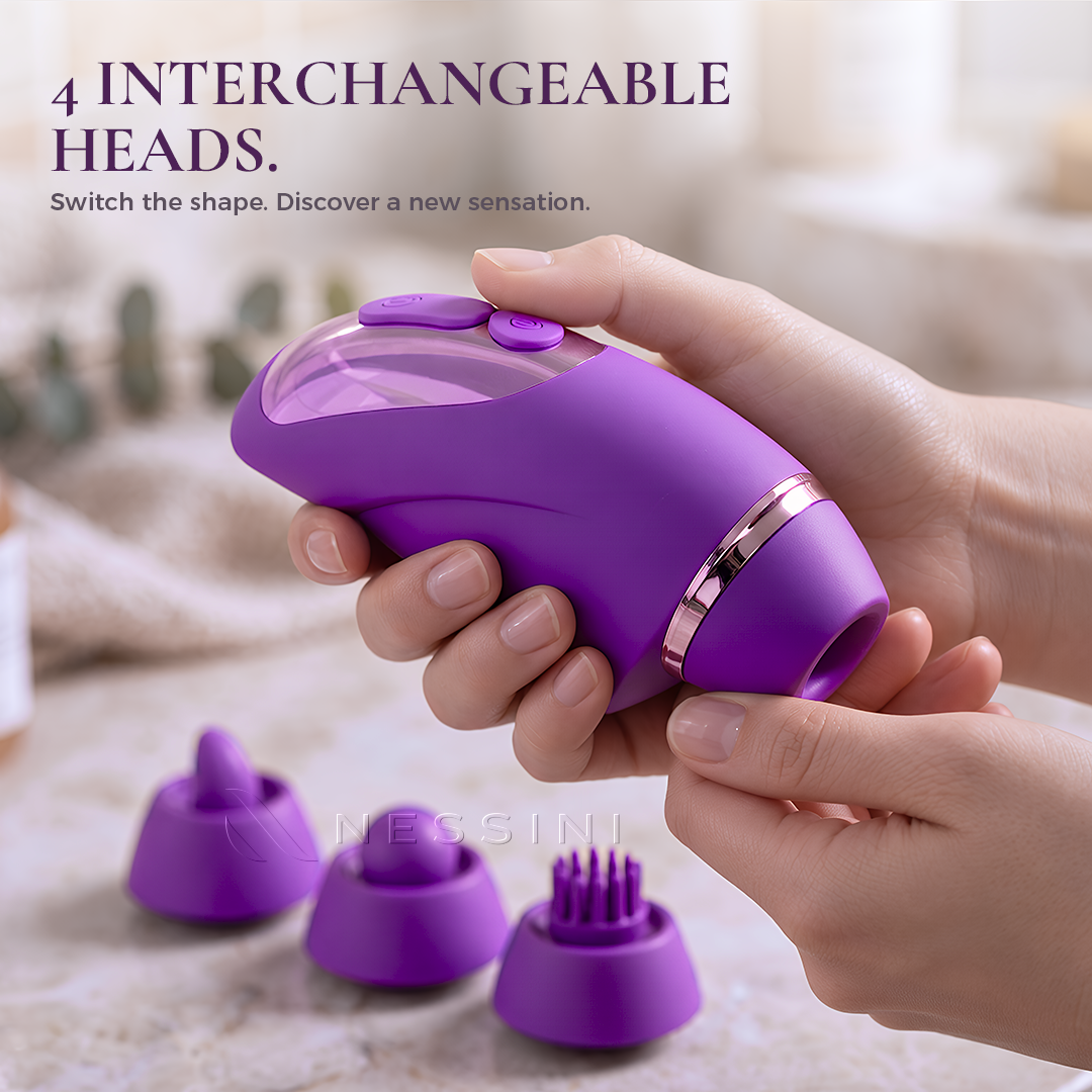 Remote-Controlled 3-in-1 Personal Massager