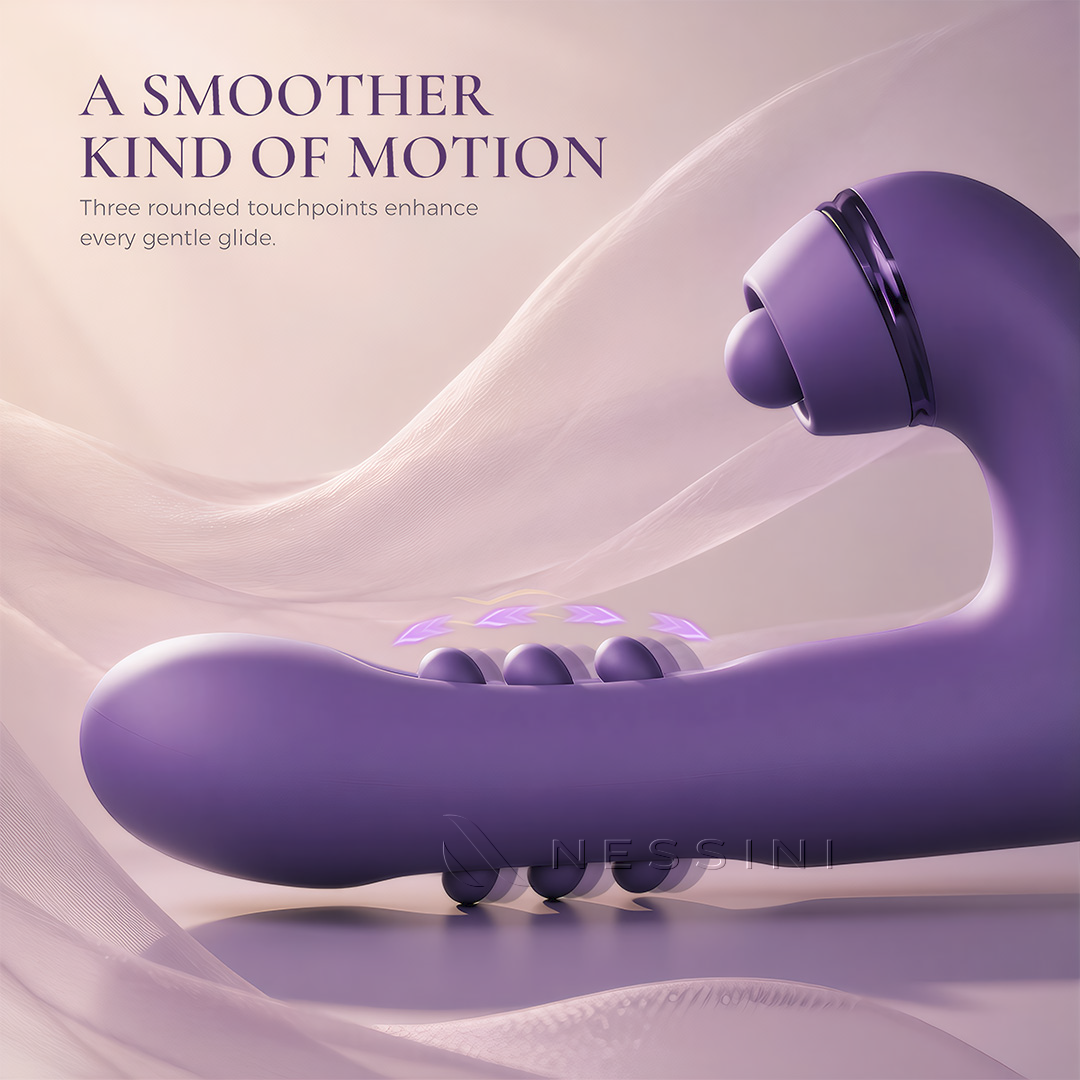 Multi-Mode Intimate Massager with 4 Interchangeable Tips
