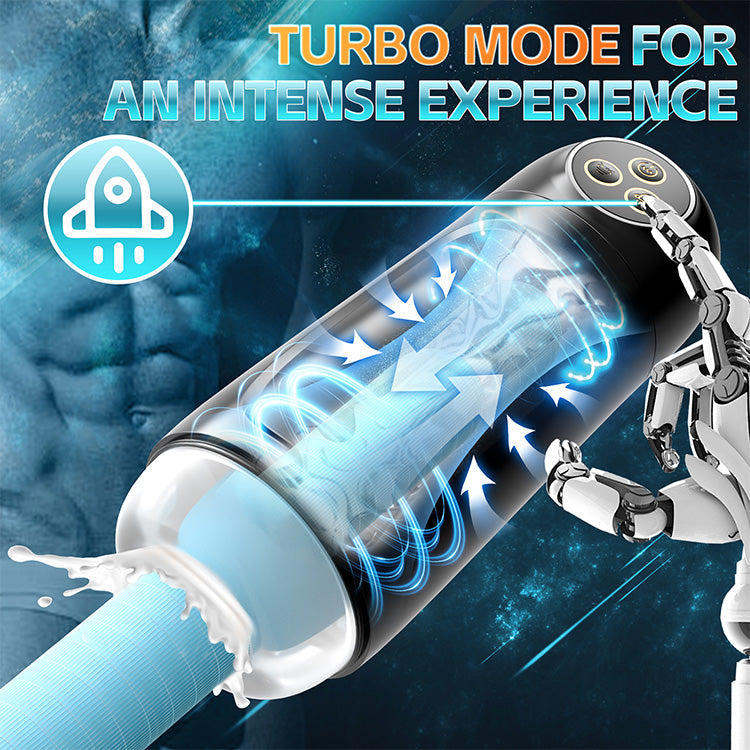Elite Automatic Performance Stroker - 9-Mode Suction & Whirlpool Experience
