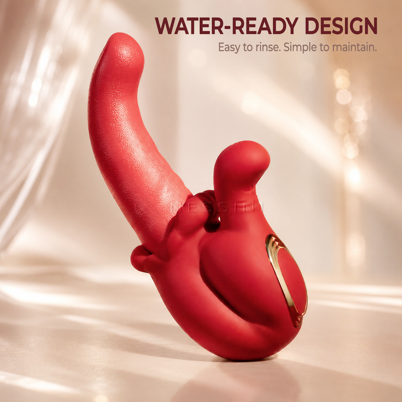 LuxeMotion 4-in-1 Thrusting & Rotating Personal Massager