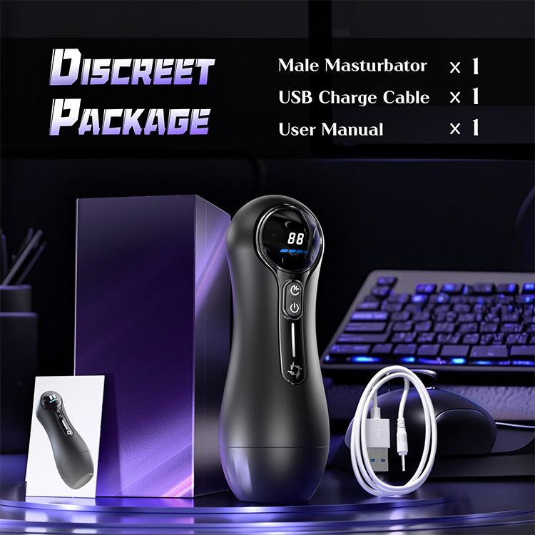 Smart Performance Stroker - 4 Suction Modes & LED Tech
