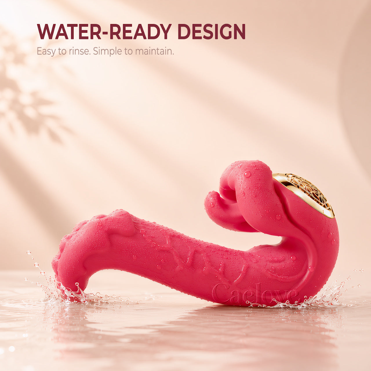 AuraWave App-Controlled Tongue & Vibration Massager