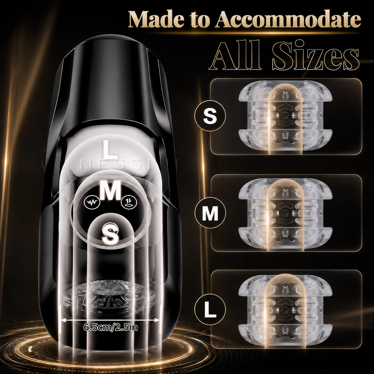 3-in-1 Automatic Male Stroker with Thrusting, Vibration & Grip Modes