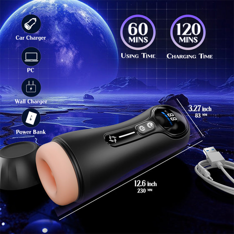 Smart Performance Stroker - 4 Suction Modes & LED Tech