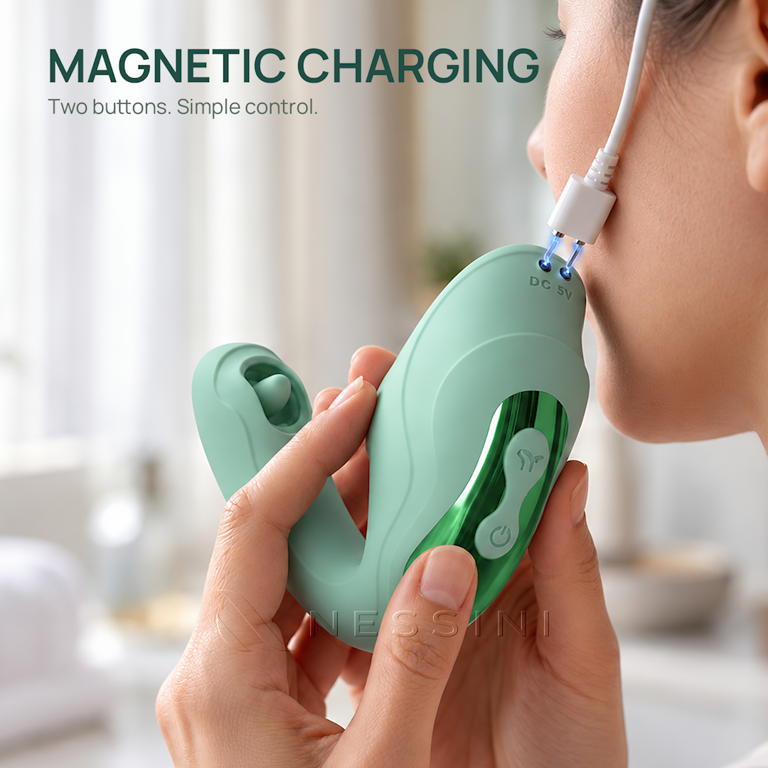 2-in-1 Personal Massager – Dual Motion & Flexible Design