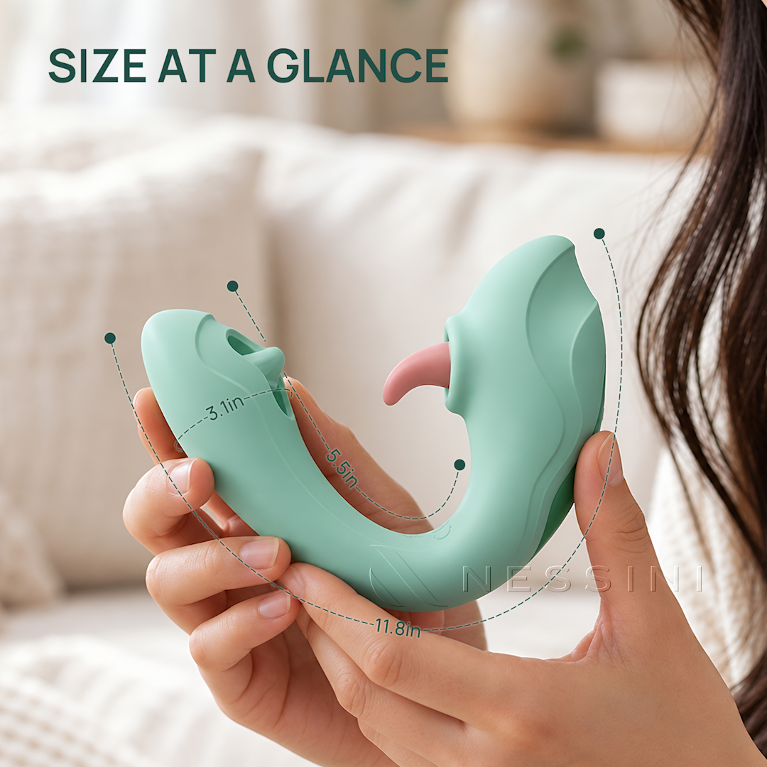 2-in-1 Personal Massager – Dual Motion & Flexible Design