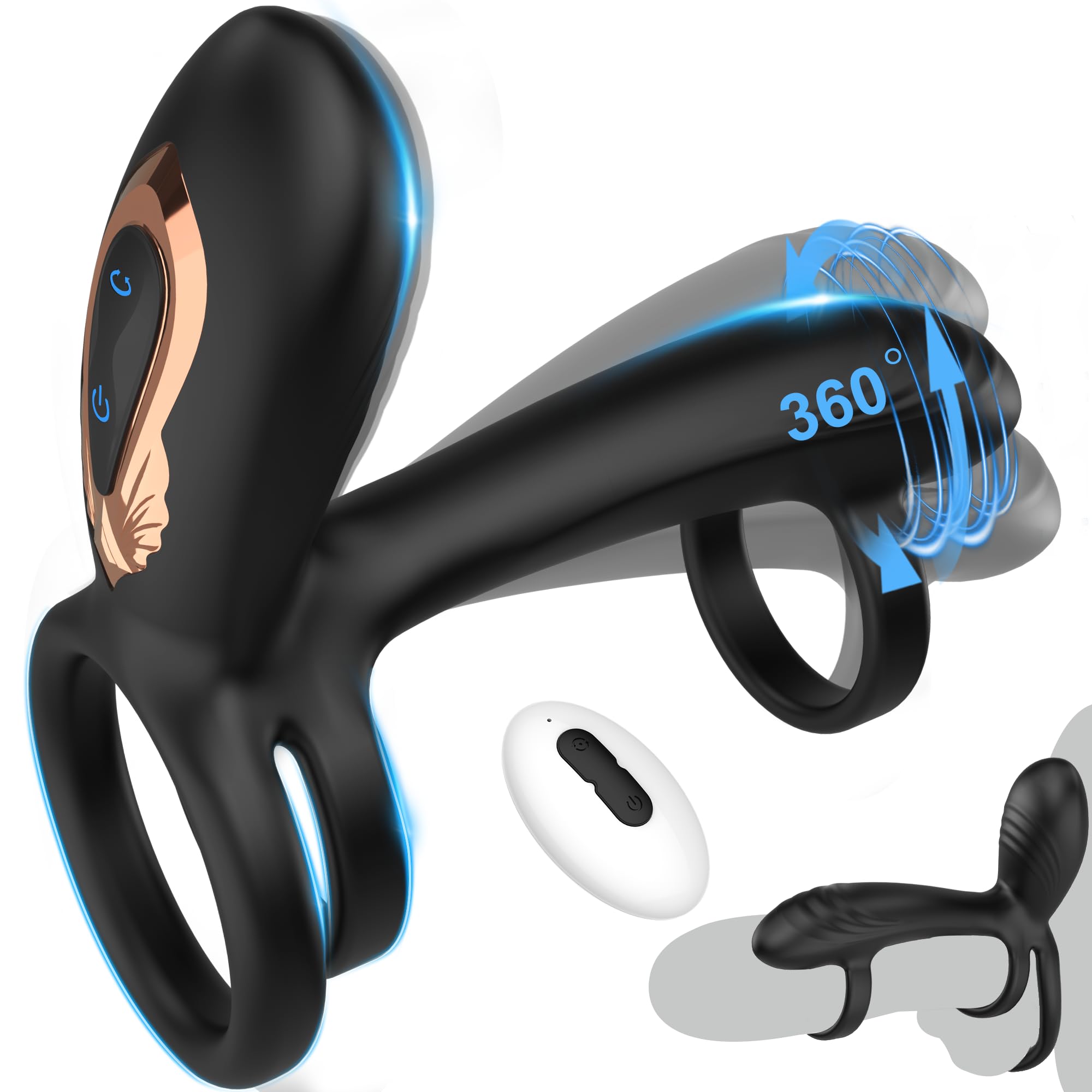 Anello Intimo Elite 360° Twist - Stimolazione Mirata a 10 Modalità